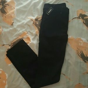 Nwt express 6l skinny black jeans. Long tall